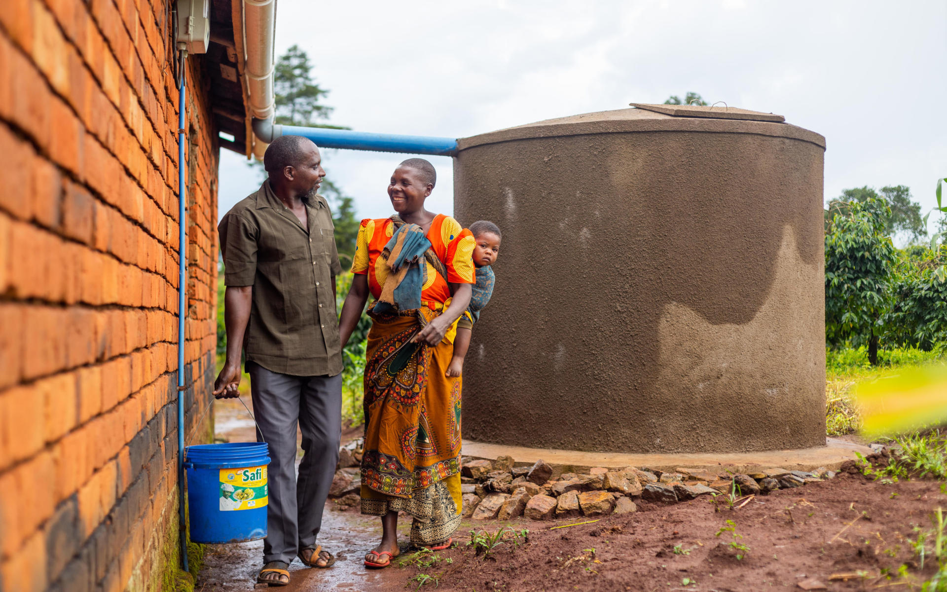 Domestic water harvesting 