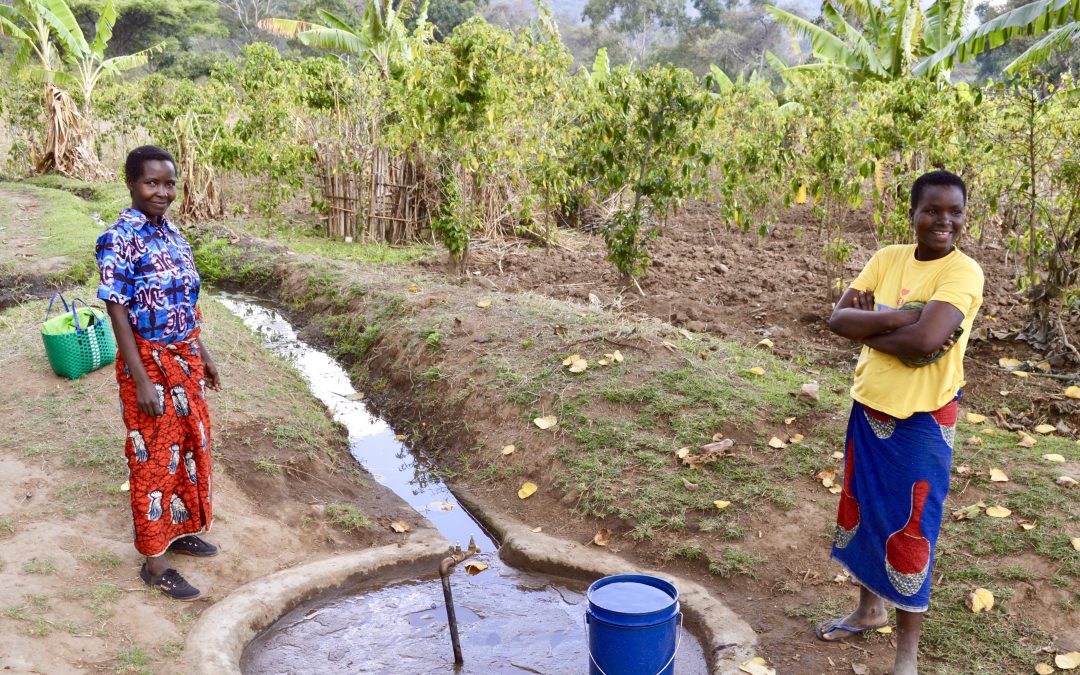 A community takes care of its own water supply